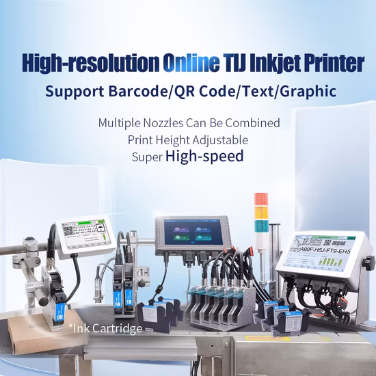 Docod OEM ODM S200plus Code Inkjet Printing Printer Industrial for Expiry Date Logo Barcode on Wire Pipe