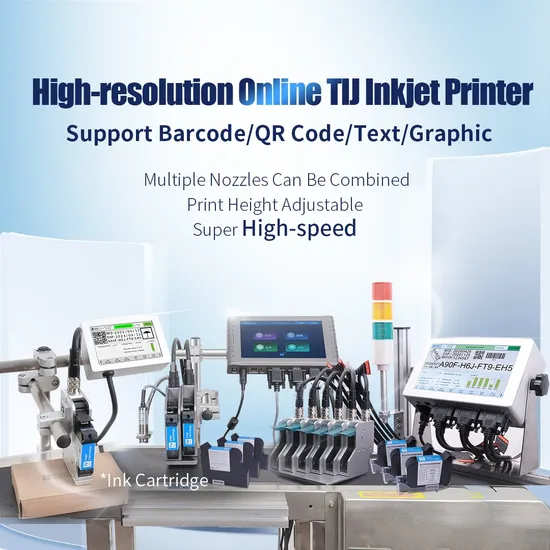 Docod OEM ODM S200plus Code Inkjet Printing Printer Industrial for Expiry Date Logo Barcode on Wire Pipe